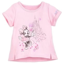 Disney Baby Shirt - Sweet Minnie Mouse At Cinderella Castle
