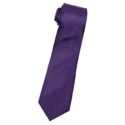 Disney Silk Tie - Mickey Mouse Polka Dot - Purple