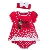 Disney Baby Bodysuit - Minnie Born To Be FaMOUSE Set For Baby
