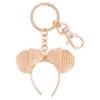 Disney Keychain Keyring - Minnie Ear Headband - Rose Gold