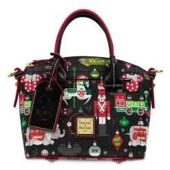 Disney Dooney & Bourke Bag - Disney Parks Holiday Passholder Satchel - 2018