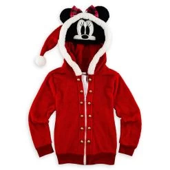 Disney Child Hoodie - Fleece Minnie Mouse - Christmas