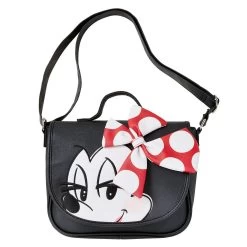 Disney Parks Loungefly Crossbody Bag - Minnie Mouse 3D Bow -Wonder Wear Shop 68868 S4