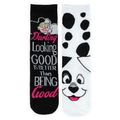 Disney Adult Socks- 101 Dalmations