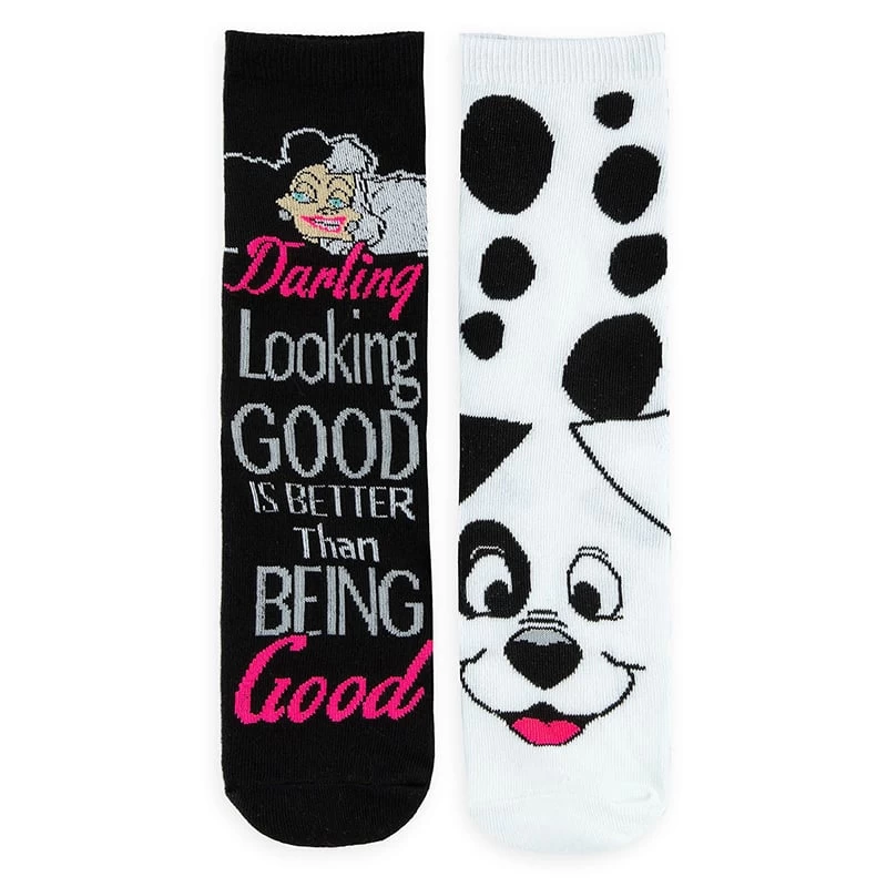 Disney Adult Socks- 101 Dalmations 1 Disney Adult Socks- 101 Dalmations
