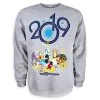 Disney Adult Sweatshirt - 2019 Fleece - Mickey And Friends