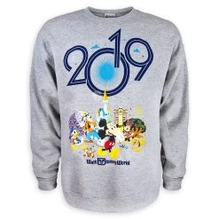 Disney Adult Sweatshirt - 2019 Fleece - Mickey And Friends