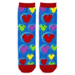 Disney Parks Socks With Character - Adult - Mickey Ears Balloons