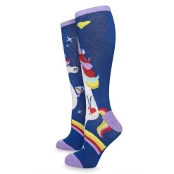 Disney Adult Socks - Inside Out Rainbow Unicorn