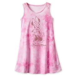 Disney Girl's Dress - Minnie Mouse Tie-Dye Dress