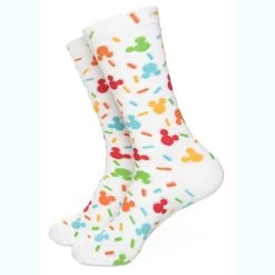Disney Adult Socks - D'Lish - Mickey Icon Sprinkles -Wonder Wear Shop 72039 2s