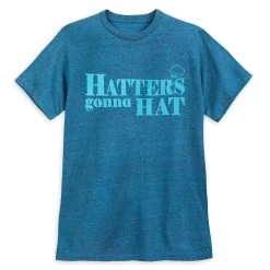 Disney Men's Shirt - Mad Hatter - Hatter's Gonna Hat