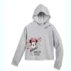 Disney Girls Hoodie Cropped - Minnie Mouse