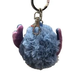 Disney Keychain Keyring - Stitch Character Pom Pom