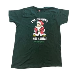 Disney Adult Shirt - I'm Grumpy Not Santa