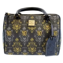 Disney Dooney & Bourke Bag - Barrel Bag - Haunted Mansion 50th Celebration - Passholder