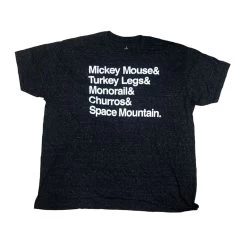 Disney Adult Shirt - Magic Kingdom - Things To Do