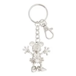 Disney Keychain - Silver-tone Articulated MINNIE