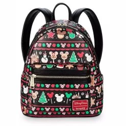 Disney Parks Loungefly Mini Backpack - Disney Parks Holiday Food Icons Snacks