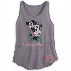 Disney Women's Shirt - Mickey & Minnie Mouse - Walt Disney World - Tank