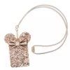 Disney Parks Loungefly Lanyard And Pouch - Minnie Mouse - Briar Rose Gold