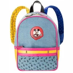 Disney Danielle Nicole Bag - The Mickey Mouse Club - Denim Mini Backpack