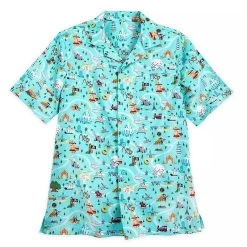 Disney Men's Woven Shirt - Disney Park Life