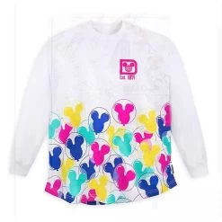 Disney Adult Spirit Jersey - Mickey Mouse Balloons
