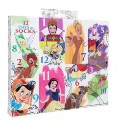 Disney Adult 12 Days Of Socks Set - Ink & Paint -Wonder Wear Shop 80533 3