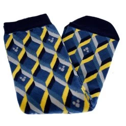Disney Adult Socks - Blue Geometric Mickey