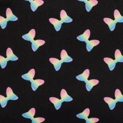 Disney Parks Loungefly Wristlet Bag - Minnie Mouse Sequined Pastel Rainbow -Wonder Wear Shop 80743 3