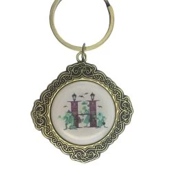 Disney Keychain Keyring - ABC Disney Letters - H Is For Haunted Mansion