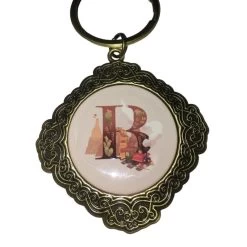 Disney Keychain Keyring - ABC Disney Letters - B Is For Big Thunder Mountain Railroad