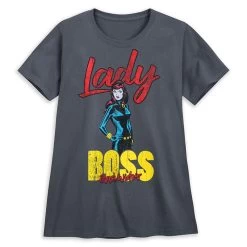 Disney Women's Shirt - Marvel Comics - Black Widow