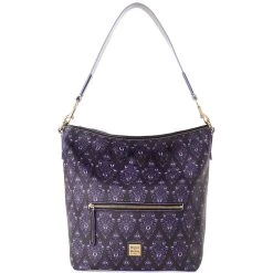 Disney Dooney & Bourke Hobo Bag - The Haunted Mansion Wallpaper