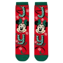 Disney Adult Holiday Socks - Minnie Mouse - Joy