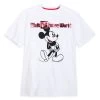Disney Adult T Shirt - Black And White Plaid - Mickey Mouse
