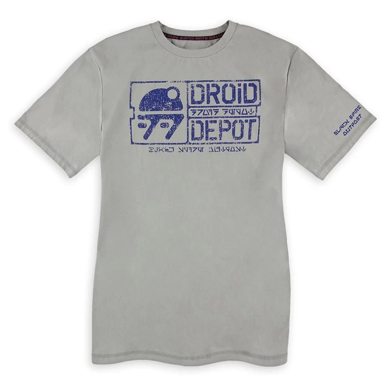 Disney Men's Shirt - Star Wars Galaxy's Edge - Droid Depot 1 Disney Men's Shirt - Star Wars Galaxy's Edge - Droid Depot