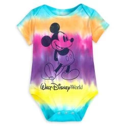 Disney Baby Bodysuit - Walt Disney World - Mickey Mouse Tie-Dye