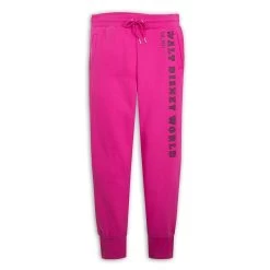 Disney Women's Jogger Pants - Walt Disney World - Pink