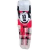 Disney Adult Socks - Fuzzy Cream Plaid Holiday Minnie Mouse