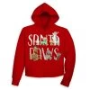 Disney Women's Hoodie - Disney Cats And Dogs Santa Paws