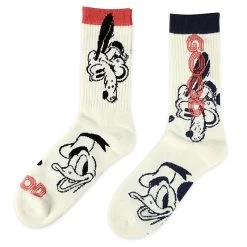 Disney Mickey Mouse And Friends Vintage Sock Set For Adults
