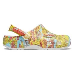 Disney Adult Clogs By Crocs - Retro Magic Kingdom Park Map -Wonder Wear Shop 92092 4s