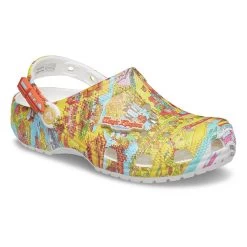 Disney Adult Clogs By Crocs - Retro Magic Kingdom Park Map -Wonder Wear Shop 92092 5s