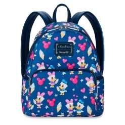 Disney Parks Loungefly Mini Backpack - Donald And Daisy Duck "Love"