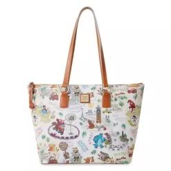 Disney Dooney & Bourke Bag - Pixar Maps - Tote Bag