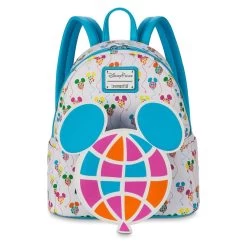 Disney Parks Loungefly Mini Backpack - Vault Collection Retro Mickey Balloons