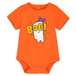 Disney Baby Bodysuit - Halloween Mickey Hat Ghost ''Boo!''