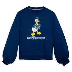 Disney Pullover Sweatshirt For Adults - Donald Duck - Walt Disney World